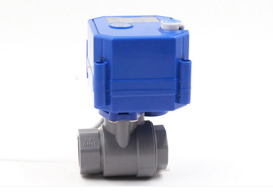 DN15 Brass Zone Heating Valves PN10 Mini Motorized Hydronic Control IP65