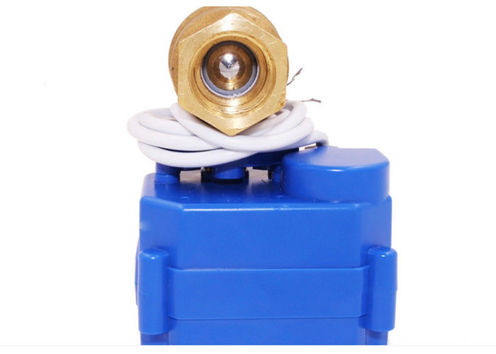 DC5V Motorized Ball Valve Two Way Thread Port For Underfloor Heating