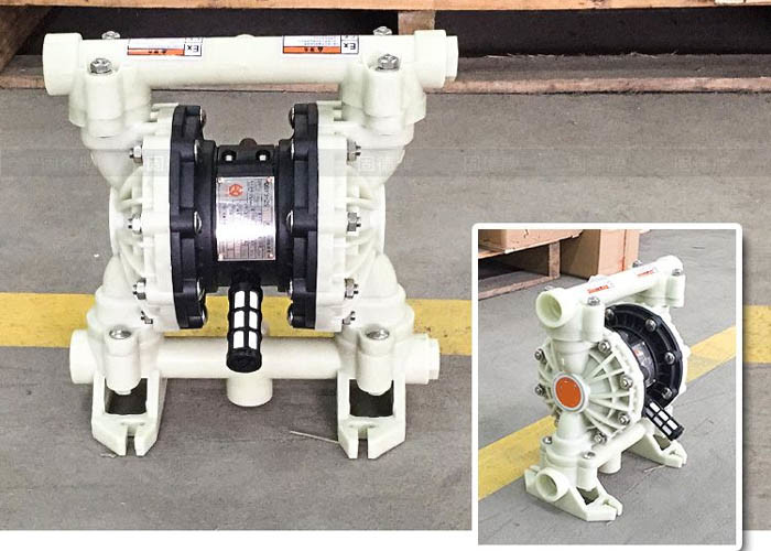 Sulfuric Acid Diaphragm Pump , Air Diaphragm Pump PP PVDF 2 Inch