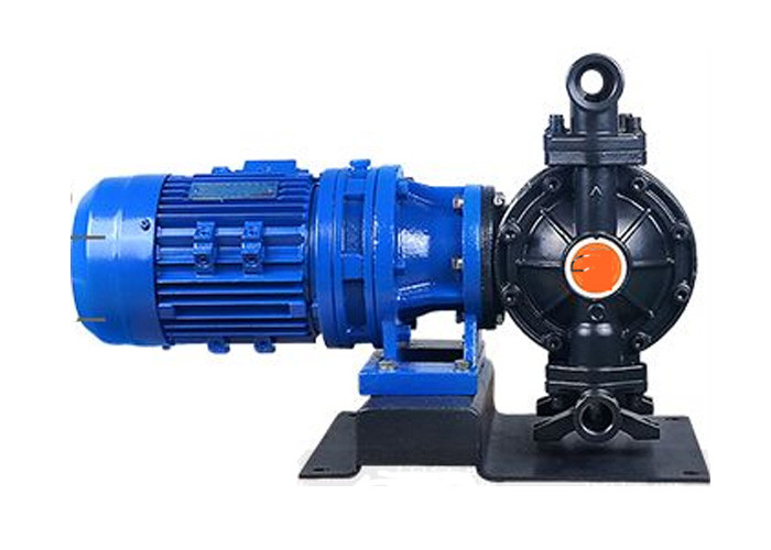 Polypropylene Electric Double Diaphragm Pump 70m 3 Inch Motor Driven